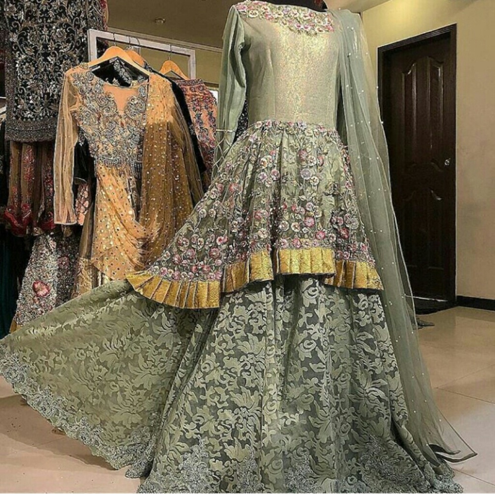 Pakistani wedding dresses lehenga